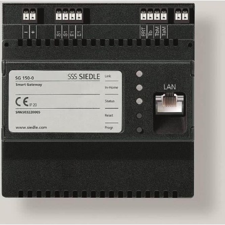 Siedle SG 150-0 Smart Gateway Schnitt- stelle In-Home-Bus und IP-Netzw. (210007449-00)