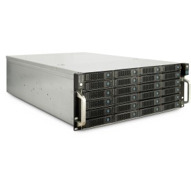 Inter-Tech 4U-4736 Custodia per Disco Rigido (HDD) Nero, Grigio 2.5/3.5" (88887355)