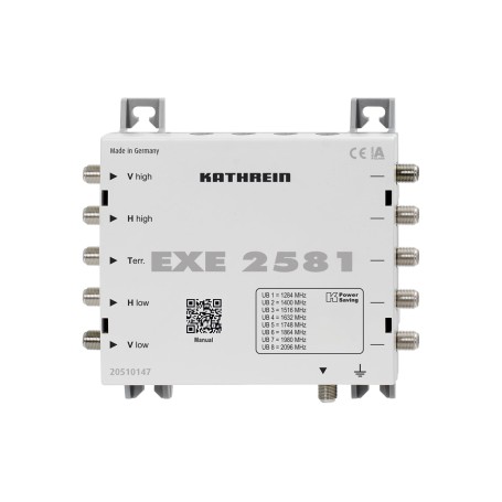 Kathrein EXE 2581 multinterruttore satellitare 5 ingressi 8 uscite (20510147)