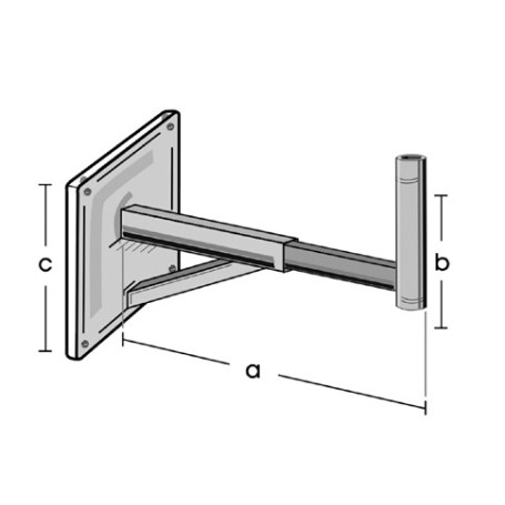 Preisner WWH5075 kit di fissaggio Argento Acciaio