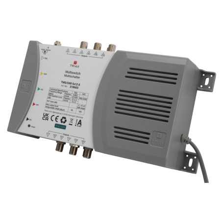 Triax 318603 multinterruttore satellitare 5 ingressi 12 uscite