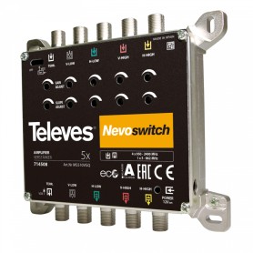 Televes 714508 multinterruttore satellitare 5 ingressi 5 uscite