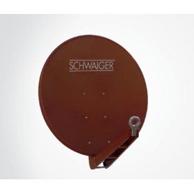 Schwaiger SPI085PR011 antenna per satellite 10,7 - 12,75 GHz Rosso