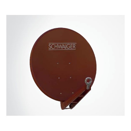 Schwaiger SPI085PR011 antenna per satellite 10,7 - 12,75 GHz Rosso