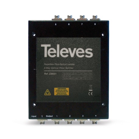 Televes OVT8N cavo splitter o combinatori Splitter per cavo Nero