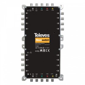Televes 714404 multinterruttore satellitare 5 ingressi 12 uscite (MS512NCQ)