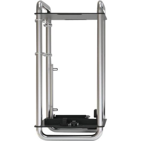Streacom DA6 XL Mini-ITX Gehäuse - chrom (ST-DA6C-XL)