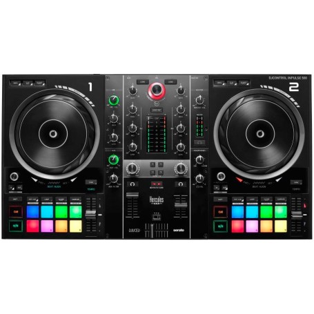 Hercules Inpulse 500 Mixer con controllo DVS (Digital Vinyl System) Nero (4780909)