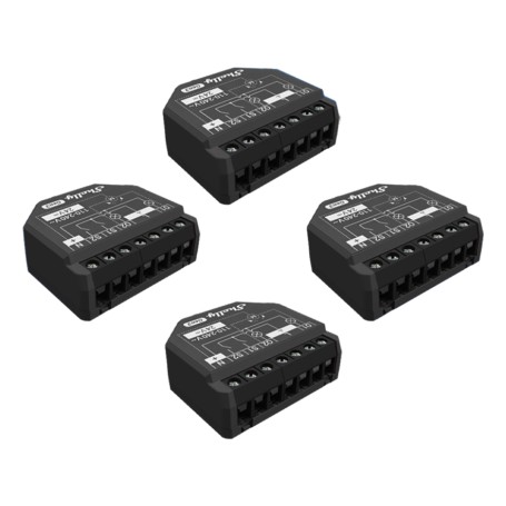 Shelly · Unterputz·"2PM Gen3"· 4er Pack· Relais· max 16A· 2 Kanal· WLAN· (Shelly_2PM_Gen3_4er)