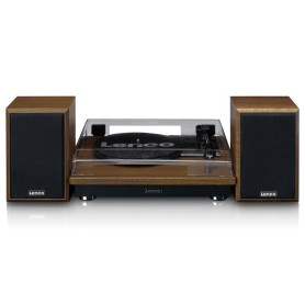 Lenco LS-100WD piatto audio Giradischi con trasmissione a cinghia Nero, Quercia Automatico