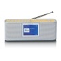 Lenco LEN PDR-046 Personale Analogico e digitale Marrone, Bianco (A004884)