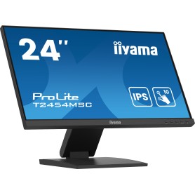 Iiyama ProLite T2454MSC-B2AG - LED-Monitor - 60.5 cm (23.8") - Touchscreen - 1920 x 1080 Full HD (1080p) @ 75 Hz - IPS - 300 cd/