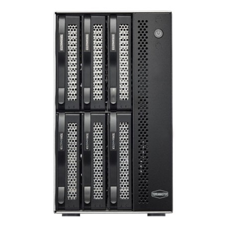 TerraMaster D6-320 array di dischi Desktop Nero