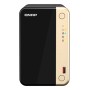 QNAP TS-264 NAS Tower Intel® Celeron® N5095 8 GB 0 TB QNAP QTS Nero, Oro (TS-264-8G)