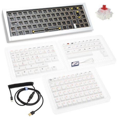 Ducky Outlaw 65 tastiera Universale USB Argento (PKOU2367IST-ISO02)