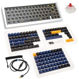 Ducky Outlaw 65 tastiera Universale USB Inglese US Argento (PKOU2367AST-ANSI02)