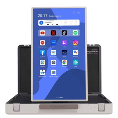 ALLNET Presentation Suitcase High Performance Display 27 Zoll Android 13 (Rocket 240 Suitcase)