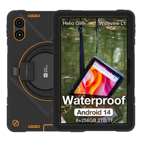 Beafon AGM PAD P2 Active 4G Mediatek LTE-TDD & LTE-FDD 256 GB 27,8 cm (10.9") 8 GB Android 11 Grigio (AGM_P2_EU001B)