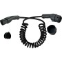 InLine Cavo di ricarica per auto a spirale 11kW Tipo2, trifase, 7,5m (16277S)