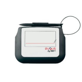 Evolis Sig100 Lite 10,2 cm (4") Nero, Bianco (ST-LTE105-2-UEVL)