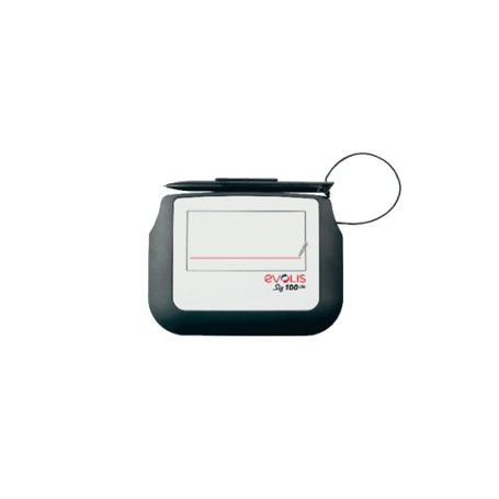 Evolis Sig100 Lite 10,2 cm (4") Nero, Bianco (ST-LTE105-2-UEVL)