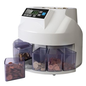Safescan 1250 Macchina per il conteggio di monete Bianco (113-0550)