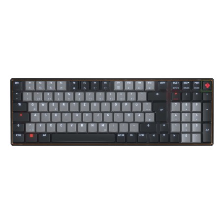 CHERRY KW 550 MX LP tastiera Casa/ufficio USB + Bluetooth QWERTZ Tedesco Nero (G8A-25510HOADE-2)