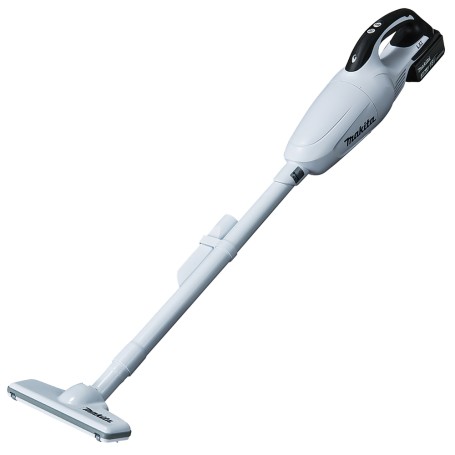 Makita DCL181FZW scopa elettrica Aspirapolvere elettrica Batteria Secco Senza sacchetto 0,65 L Bianco