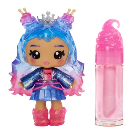 MGA Entertainment Yummiland Lip Gloss Doll Series 2- Rock Candy (Roxie Crystal Candy) (525486-EUC)
