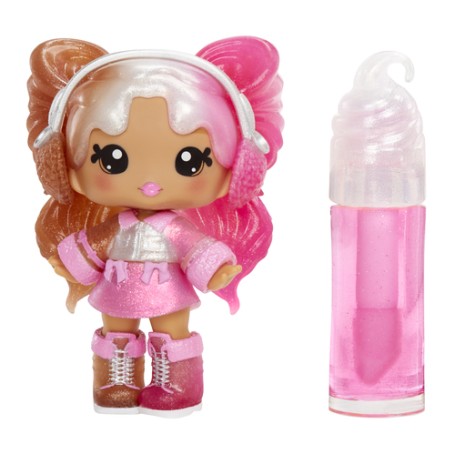 MGA Entertainment Yummiland Lip Gloss Doll Series 2- Mystery Chase 2 (Neopolitan/Avery Ice Cream) (534563-EUC)