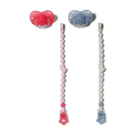 BABY born Dummy with Clip 2 assorted Porta ciuccio e ciuccio per bambola (838679)
