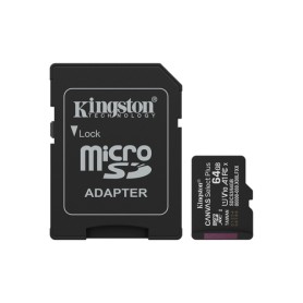 Kingston Technology 64GB microSDXC Canvas Select Plus Gen3 100MB/s A1 (Adattatore SD incluso) (SDCS3/64GB) Kingston Technology 64GB microSDXC Canvas Select Plus Gen3 100MB/s A1 (Adattatore SD incluso) (SDCS3/64GB)