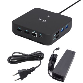 i-tec USB-C DP Dual HDMI Docking Station with Power Delivery 100 W + Universal Charger 100W (C31TRIVIDPRO100W)