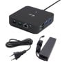 i-tec USB-C DP Dual HDMI Docking Station with Power Delivery 100 W + Universal Charger 100W (C31TRIVIDPRO100W)