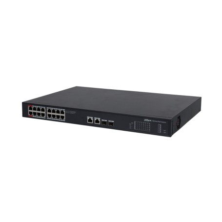 Dahua Technology PoE DH-PFS3220-16GT-190 switch di rete Non gestito L2 Gigabit Ethernet (10/100/1000) Supporto Power over Ethern