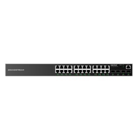 Grandstream Networks GWN7803P switch di rete Gestito L2+ Gigabit Ethernet (10/100/1000) Supporto Power over Ethernet (PoE) Nero