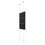 Peerless DSF265P Supporto per display espositivi 165,1 cm (65") Argento (DSF265P)
