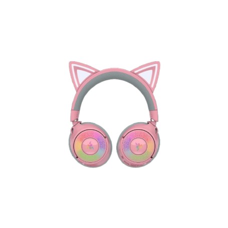 Razer Kraken Kitty V3 Pro Quartz/ Rosé - Kabelloses RGB-Kitty-Headset für Gaming (RZ04-05170200-R3M1)