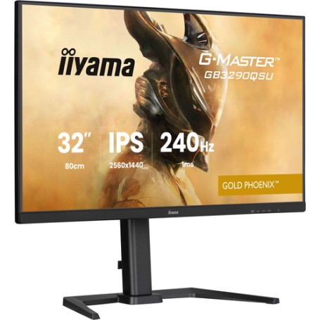 iiyama G-MASTER GB3290QSU-B1 Monitor PC 80 cm (31.5") 2560 x 1440 Pixel 2K Ultra HD LED Nero