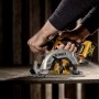 DeWALT DCS512P2-QW sega circolare portatile 14 cm Nero, Giallo 3600 Giri/min