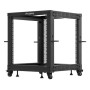 Lanberg OR01-6112-B rack 12U Rack indipendenti Nero