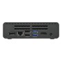 Shuttle NE1010BA PC/stazione di lavoro Intel® N N100 8 GB DDR4-SDRAM 128 GB SSD Windows 11 Pro Slim PC Mini PC Nero
