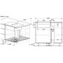 PRONTA CONSEGNA BOSCH PVS601B16E , Piano di Cottura Con Cappa Aspirante (Induzione) a filo top