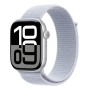Watch Series 10 (silber, Aluminium, 46 mm, Sport Loop blaue Wolke) (MWWN3QF/A)