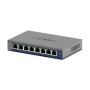 NETGEAR GS108Ev4 Non gestito L2/L3 Gigabit Ethernet (10/100/1000) Grigio (GS108E-400EUS)