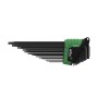 TORX Stiftschlssel-Set im ErgoStar Halter (schwarz/grn, 13-teilig) (36487)