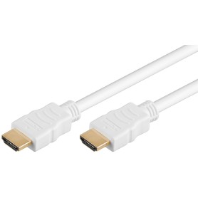 High-Speed-HDMI Kabel mit Ethernet (wei, 5 Meter) (61022)