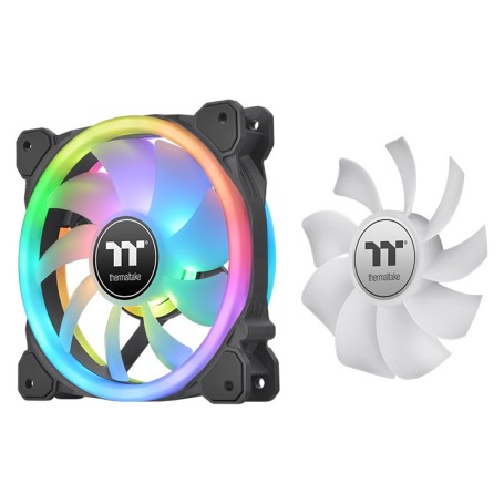 SWAFAN 14 RGB 140x140x25 (schwarz, 3er Pack, inkl Controller) (CL-F138-PL14SW-A)