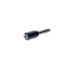 Alcasa AD-3563 adattatore per inversione del genere dei cavi 6.3mm 3.5mm Nero (AD-3563) Alcasa AD-3563 adattatore per inversione del genere dei cavi 6.3mm 3.5mm Nero (AD-3563)