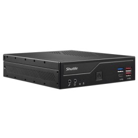 Shuttle DH670V2 barebone per PC/stazione di lavoro 1.35L sized PC Nero Intel H670 LGA 1700 Shuttle DH670V2 barebone per PC/stazione di lavoro 1.35L sized PC Nero Intel H670 LGA 1700